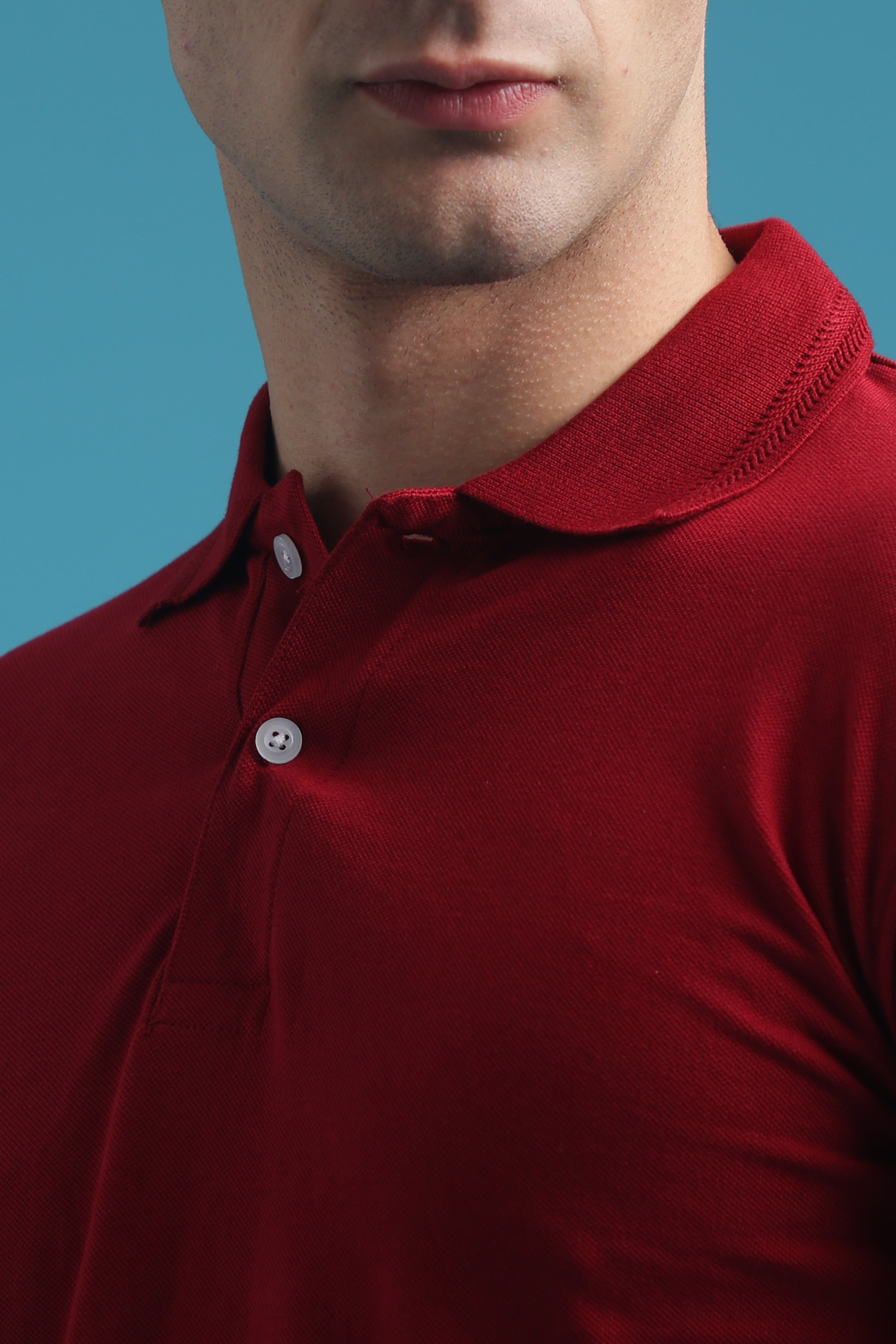 Red Polo T-Shirt For Men