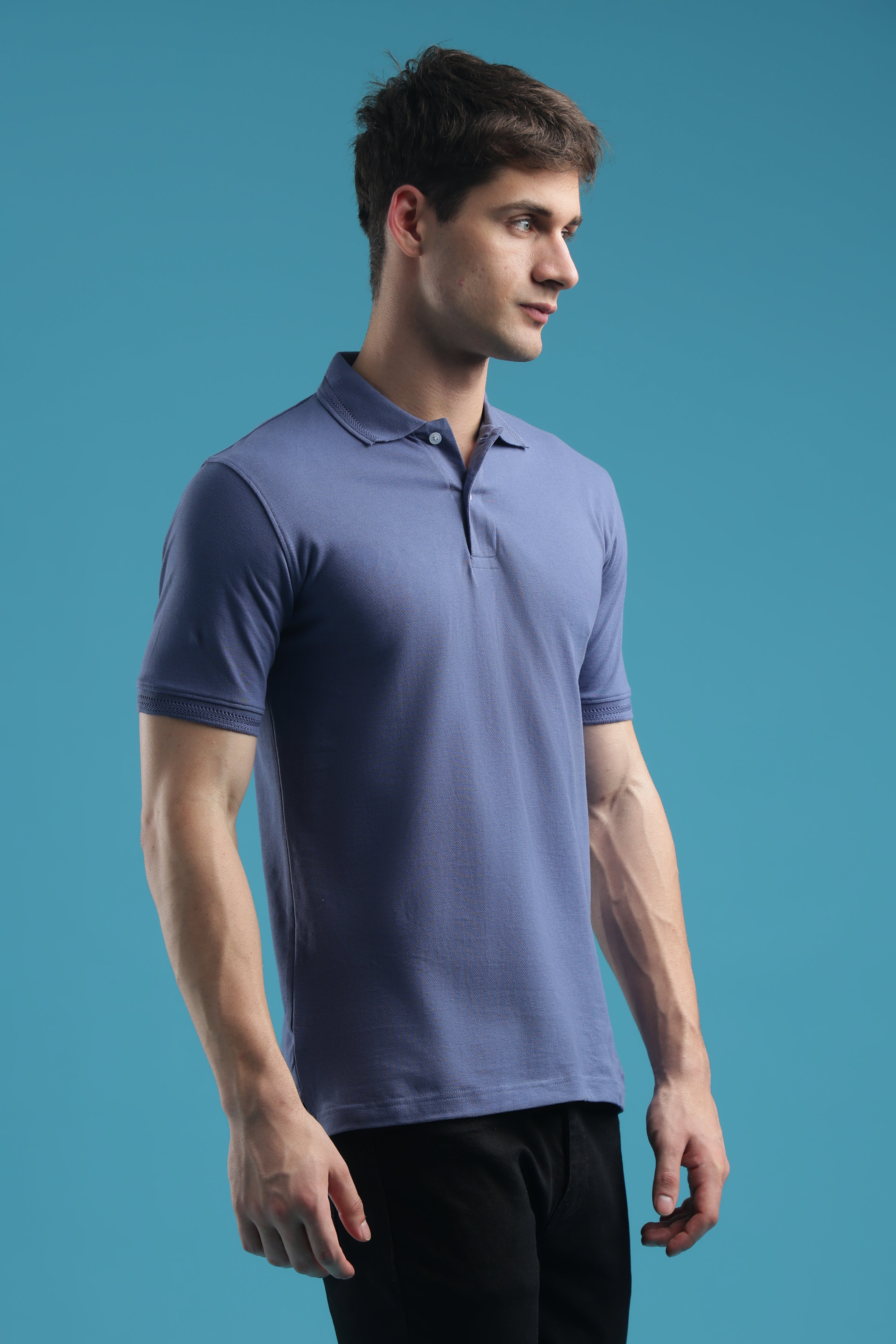 Heaven Blue Polo T-Shirt