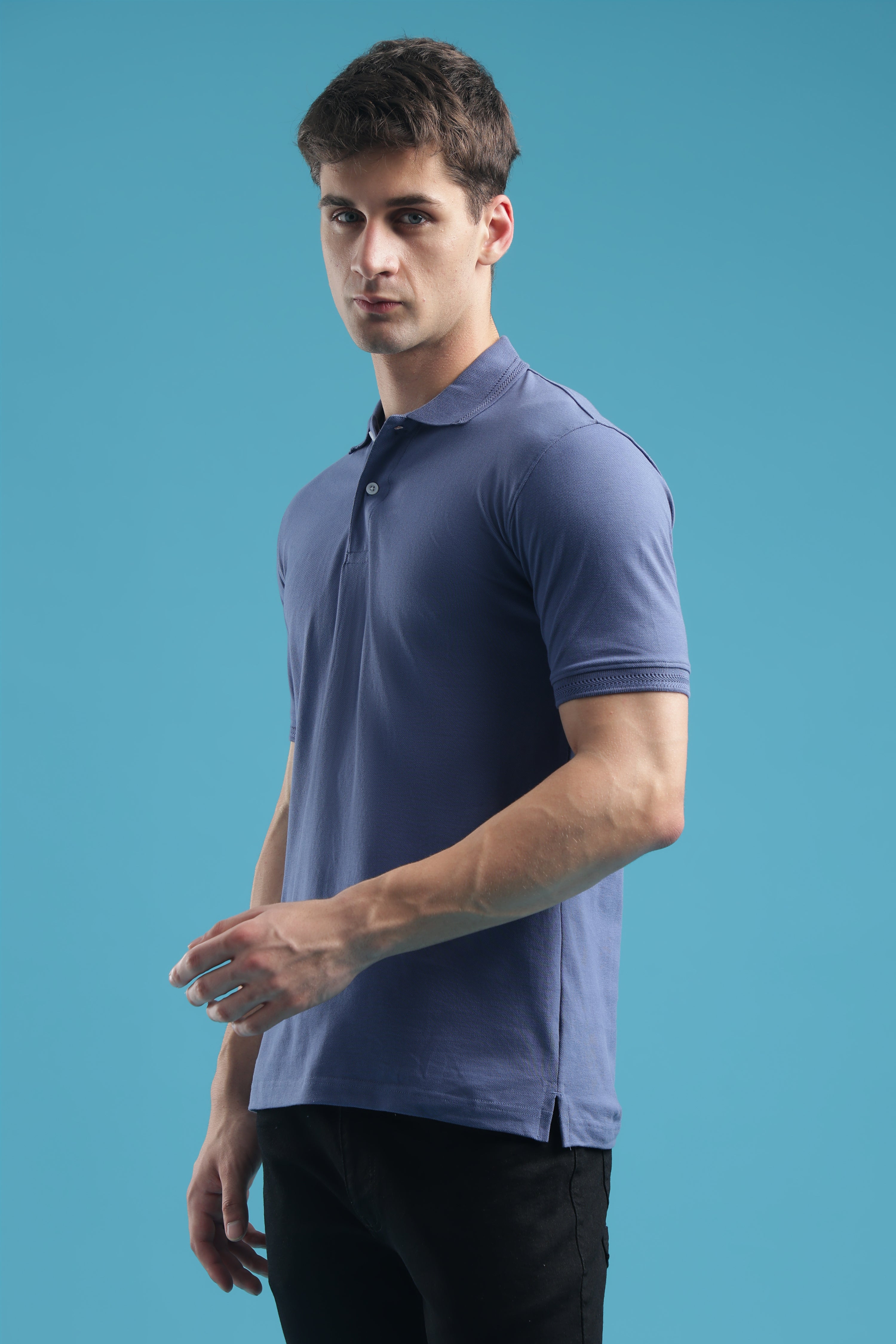 Heaven Blue Polo T-Shirt