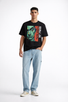 VANTOWO “Realer than Real” Regular Fit Graphic T-Shirt – Black | Premium Cotton