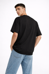 VANTOWO “Realer than Real” Regular Fit Graphic T-Shirt – Black | Premium Cotton