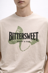 VANTOWO “Bittersweet” Regular Fit Graphic T-Shirt – Beige | Premium Cotton