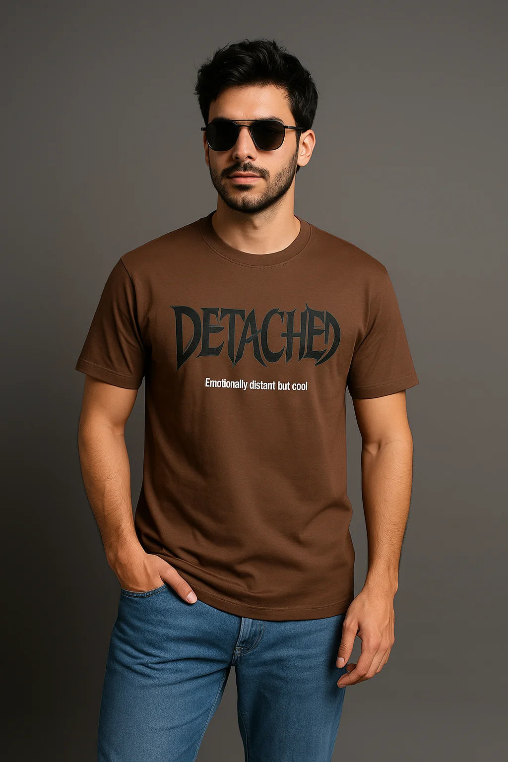 DETACHED Minimal Graphic Regular T shirt