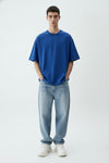 VANTOWO Oversized Heavyweight T-Shirt – Royal Blue