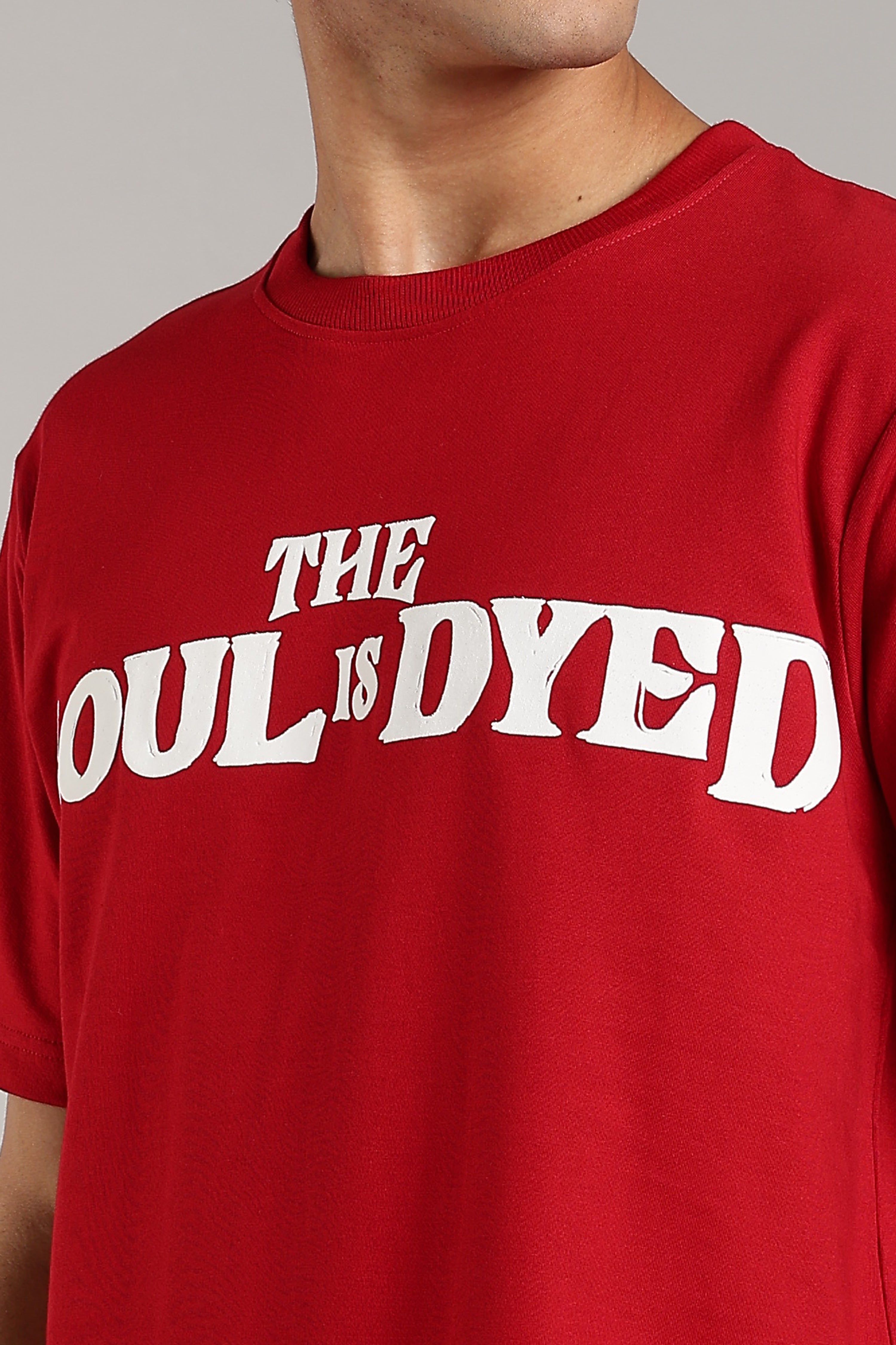 Soul is Dyed Red Premium Regular Fit T-shirt