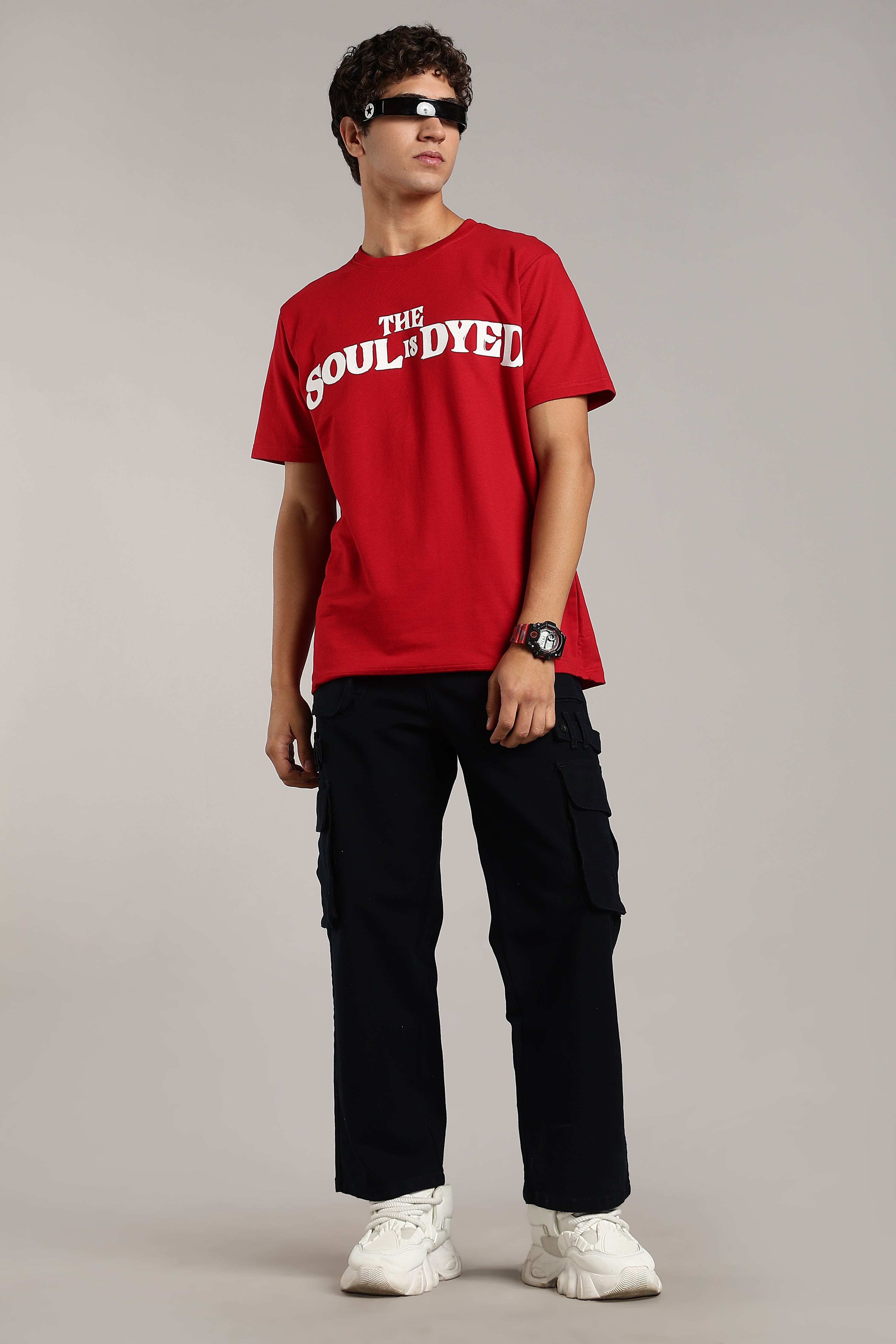 Soul is Dyed Red Premium Regular Fit T-shirt