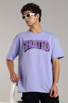 VANTOWO "GHOSTED" Heavyweight Oversized Fit Puff Print T-Shirt – Med-Lavender