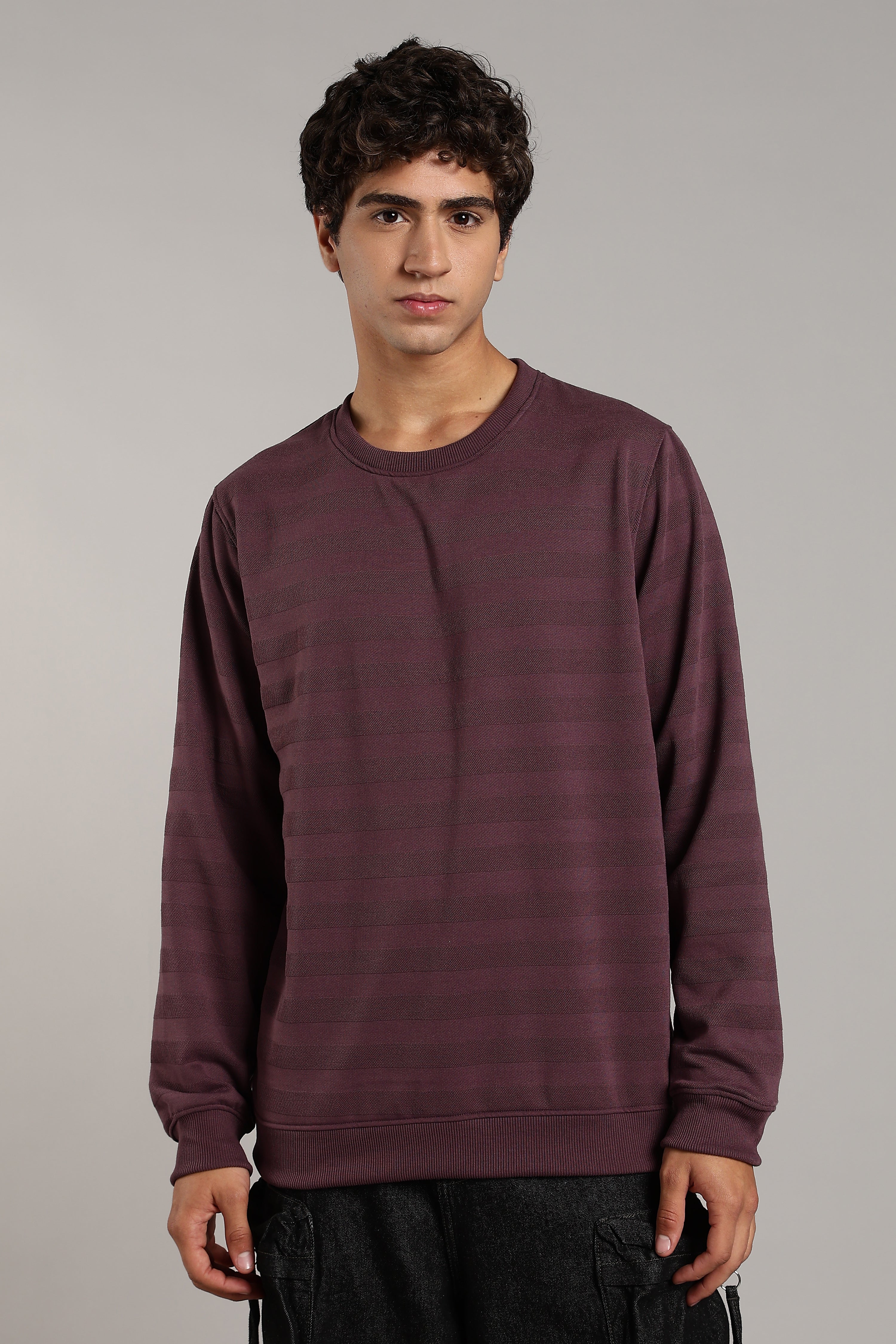 Premium Jacquard Fabric Sweatshirts