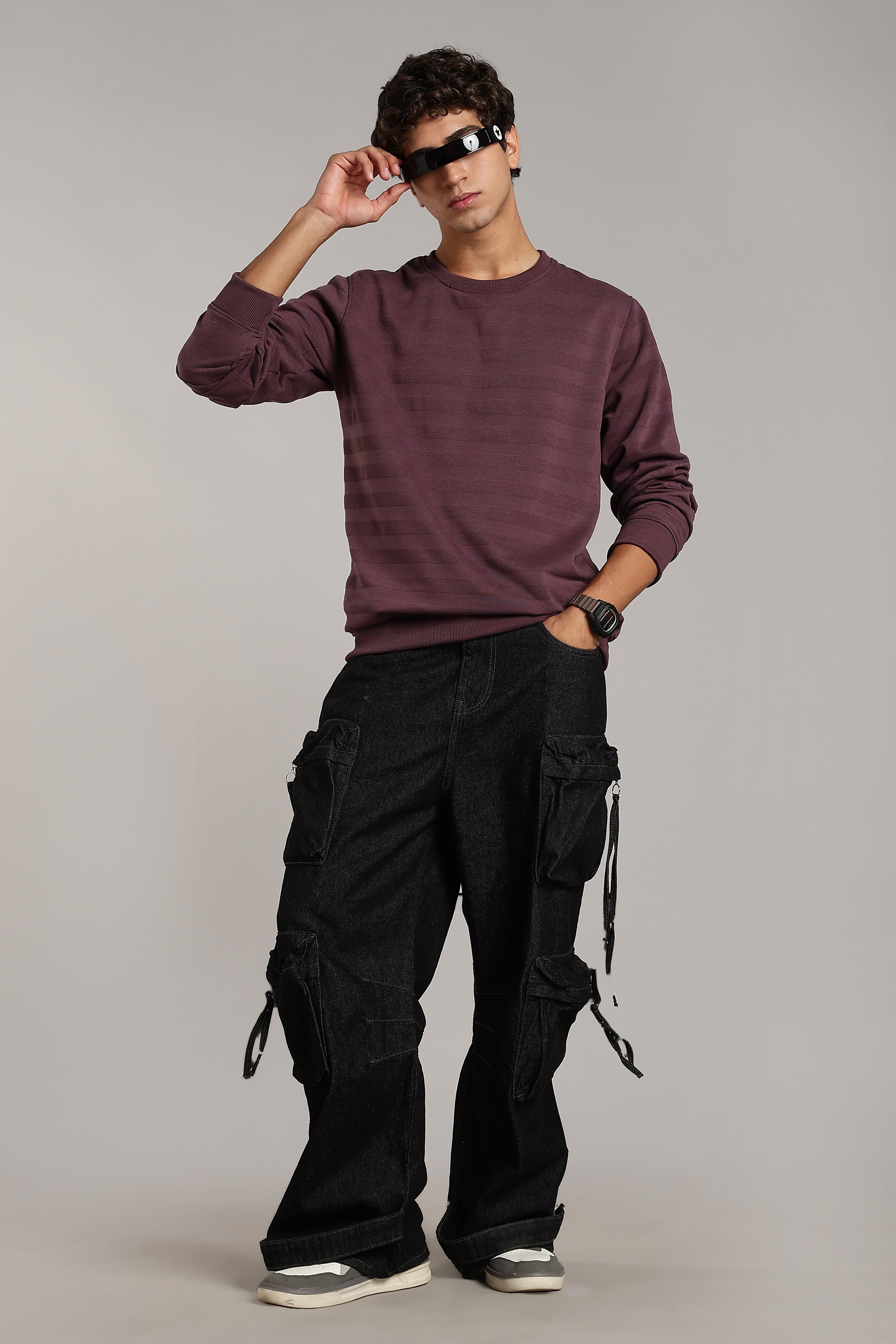 Premium Jacquard Fabric Sweatshirts