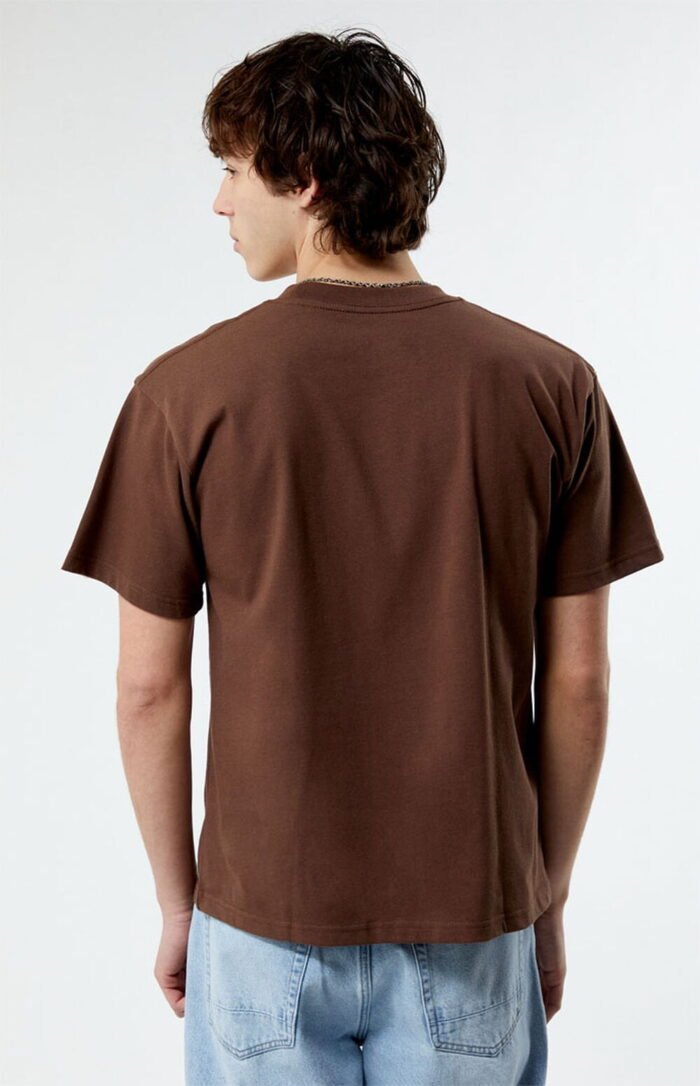 Brown Regular T shirts - Image 4