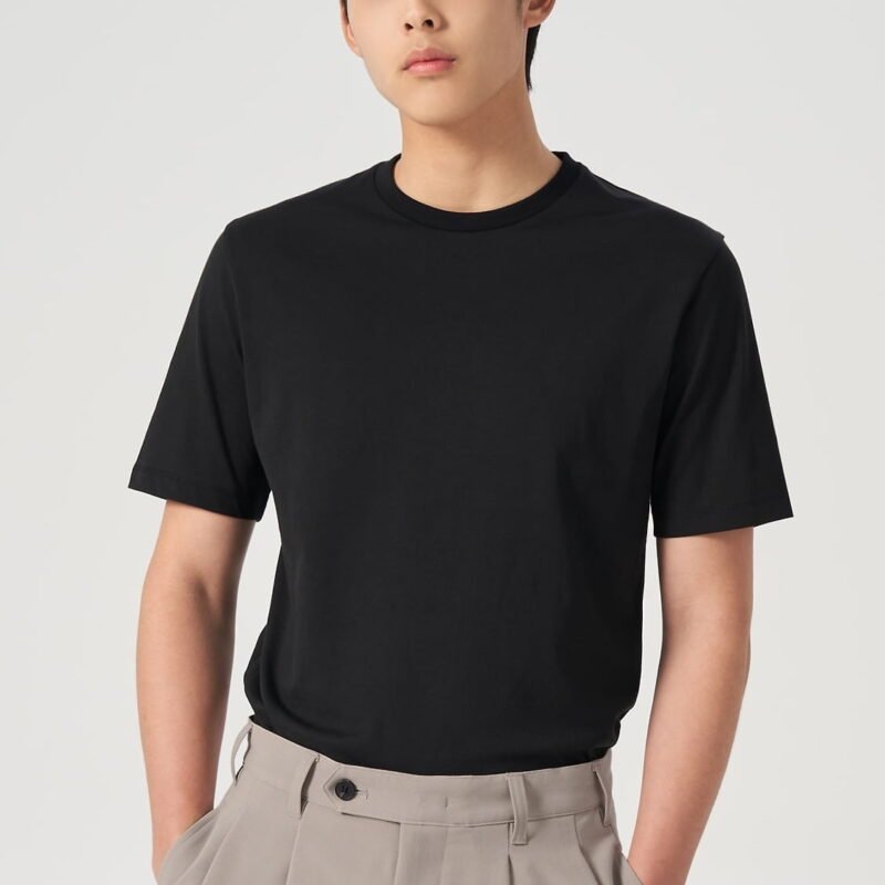 Black T shirts Regular fit