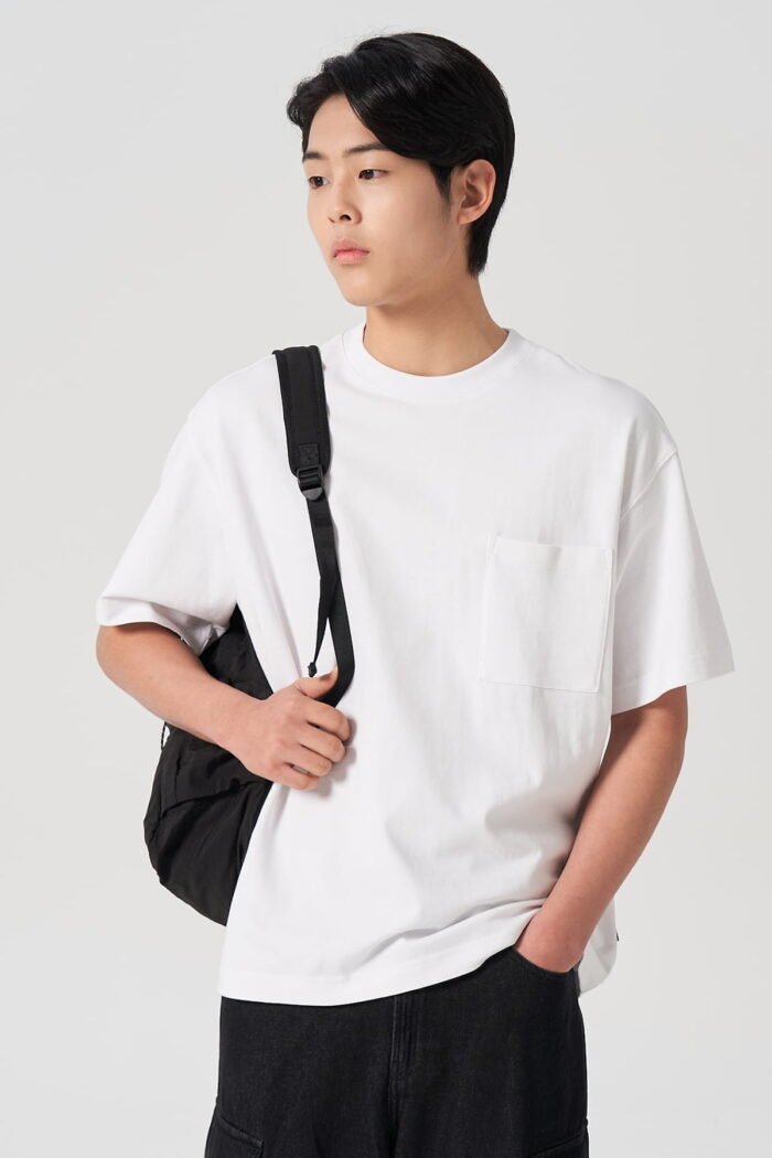 White mens oversized t shirts