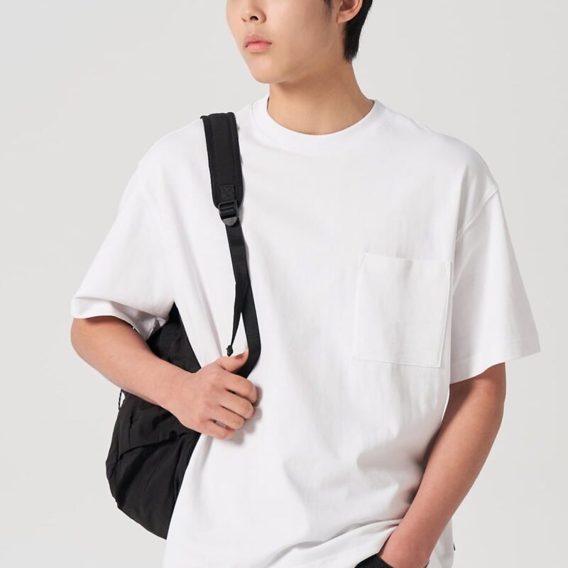 White mens oversized t shirts